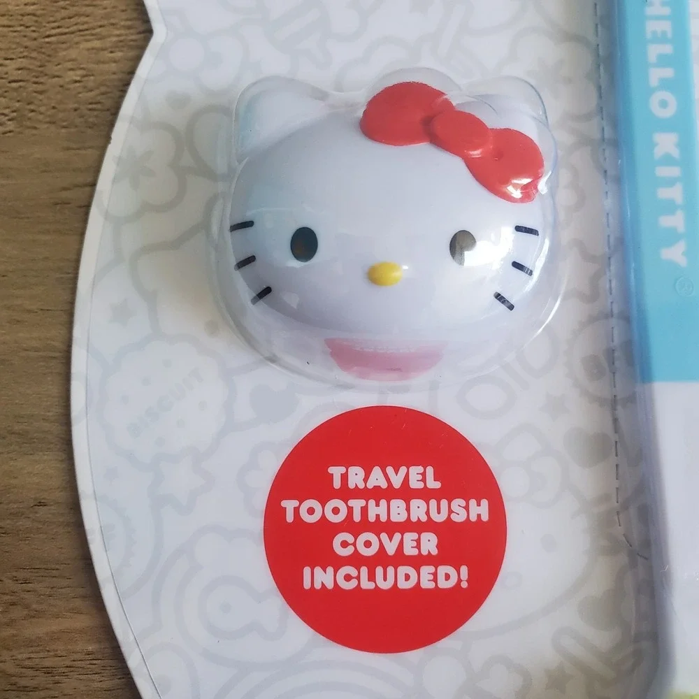 Hello Kitty and Friends Toothbrush Collection + Travel Cover 5 Count‎ Soft Kids